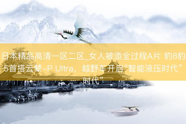 日本精品高清一区二区_女人被添全过程A片 豹8豹5首搭云辇-P Ultra，越野车开启“智能液压时代”